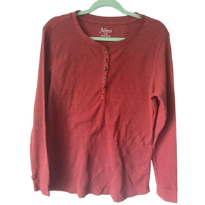 Natural Reflections Men’s Orange Long Sleeve Shirt